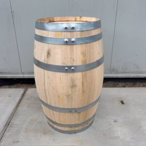 Kastanje houten portvat van 110 liter