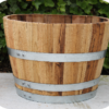Half kastanjehouten portvat 25 liter