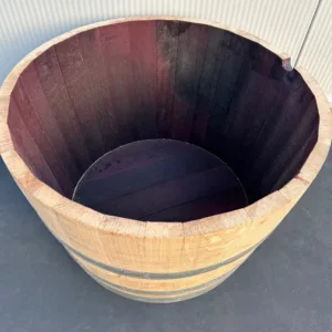 Half eikenhouten wijnvat 112 liter