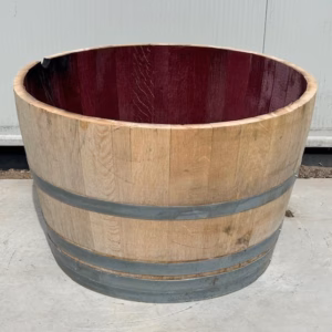 Half eikenhouten wijnvat 150 liter