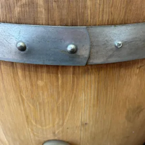 Eikenhouten wijnvat 225 liter, geolied met lijnolie
