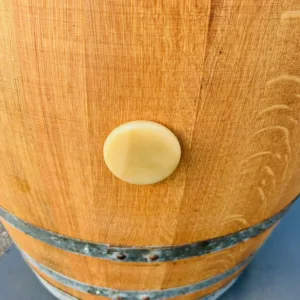 Eikenhouten wijnvat 225 liter, geolied met lijnolie