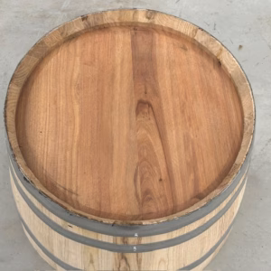 Half kastanjehouten portvat 80 liter, ongeolied