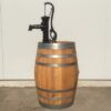 Eikenhouten wijnvat 225 liter met handpomp