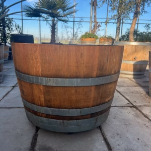 Wielset voor onder een wijnvat