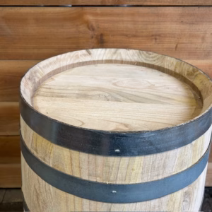 Kastanje houten SIGAARVAT 160 liter, nieuw