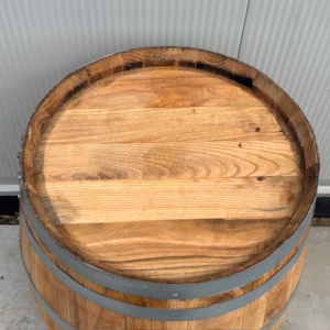 Kastanje houten Portvat 160 liter, geolied met lijnolie