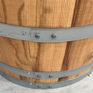 Kastanje houten Portvat 160 liter, geolied met lijnolie