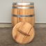 Portvat kastanje 160 liter met los deksel, geolied