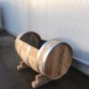 Liggend portvat 110 liter op bok