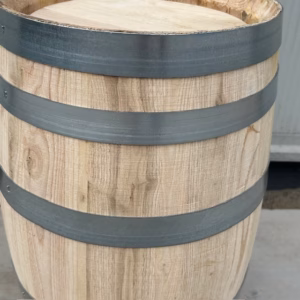 Kastanje houten portvat 30 liter