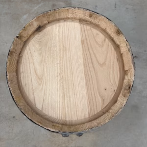 Kastanje houten portvat 30 liter