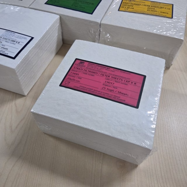 Filterplaat 20 x 20 cm CKP V8 per 25 stuks