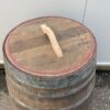 Wijnvat 225 liter old look met los deksel