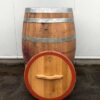 Eikenhouten wijnvat 300 liter met deksel, geolied met lijnolie
