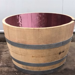 Half eikenhouten wijnvat 150 liter