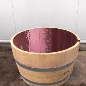 Half eikenhouten wijnvat 150 liter
