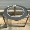 INOX gistvat 200 liter inclusief onderstel en conische bodem