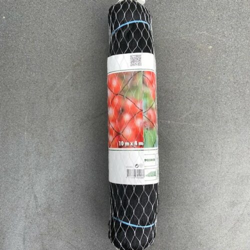 Primo Anti-vogelnet 10 x 4 meter zwart (tuinnet)