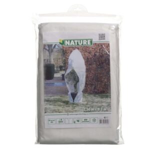 Nature Winterhoes (afdekhoes) wit 250 x Ø 200