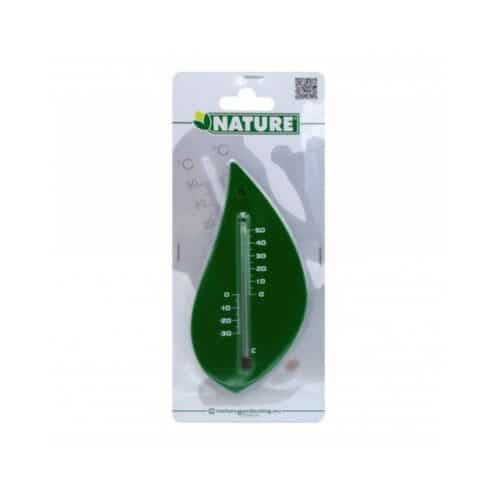 Nature Muurthermometer Boomblad groen