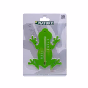 Nature Muurthermometer Kikker Groen