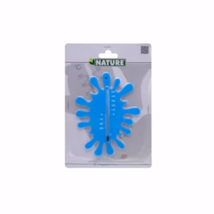 Nature Muurthermometer Splash Blauw