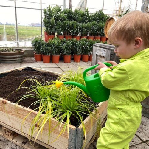 Gieter 2 liter groen speciaal voor kinderen