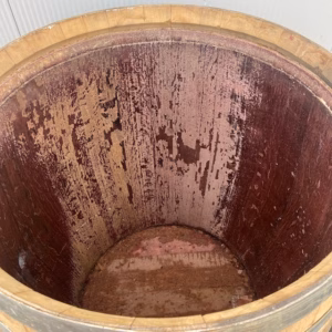 Eikenhouten wijnvat 600 liter met los deksel