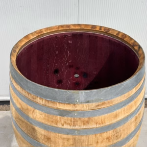 Eikenhouten wijnvat 400 liter met los deksel