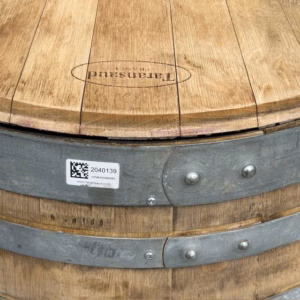 Eikenhouten wijnvat 400 liter met los deksel