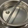 Honingvat RVS 5 liter met snijkraan merk Sansone