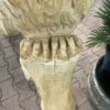 Houtsculptuur Uil op stam
