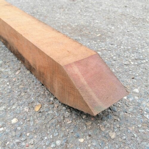 Paal hardhout 70x70 mm x 250 cm (Azobe)