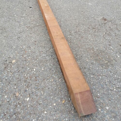 Paal hardhout 70x70 mm x 250 cm (Azobe)