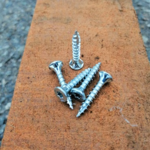 Schroef verzinkt, 4x25 mm