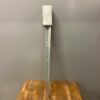 Paal plaathouder met punt (paalpunthouder) 71x71x750 mm thermisch verzinkt