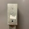 Paal plaathouder met punt (paalpunthouder) 71x71x750 mm thermisch verzinkt