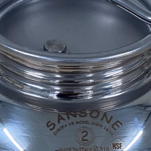 Olijfolievat RVS 2 liter met kraan merk Sansone JEWEL serie