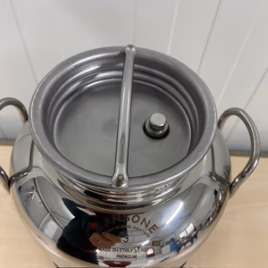 Olijfolievat RVS 3 liter met kraan merk Sansone JEWEL serie