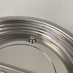 Honingvat RVS 25 liter met snijkraan merk Sansone