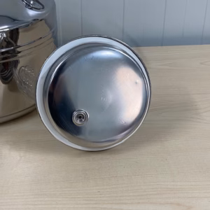 Gistingsvat 10 liter van RVS met waterslot Sansone