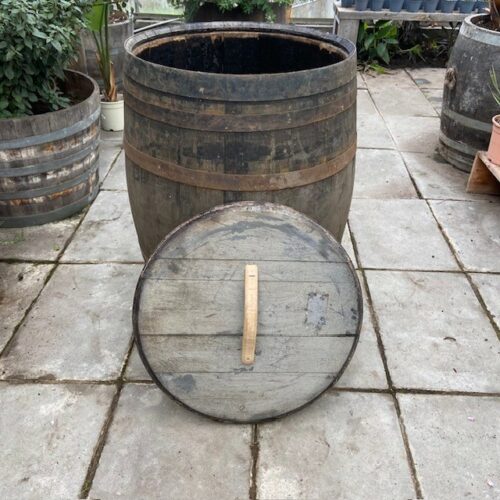 Schots hoogland whiskyvat "hogshead" 250 liter met los deksel