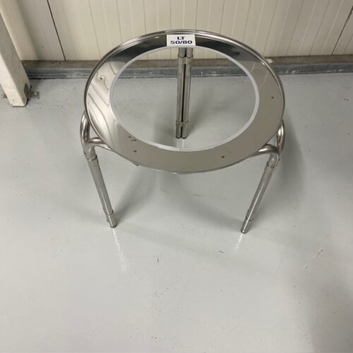 Vergistingsvat 50 INOX liter inclusief onderstel en conische bodem, merk Sansone