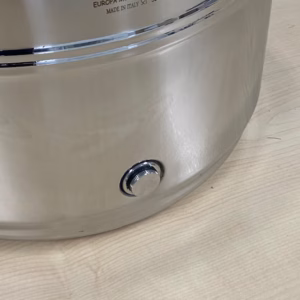 Olijfolievat RVS 30 liter met kraan merk Sansone