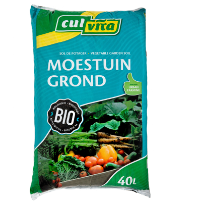 Biologische moestuingrond 40 liter Culvita