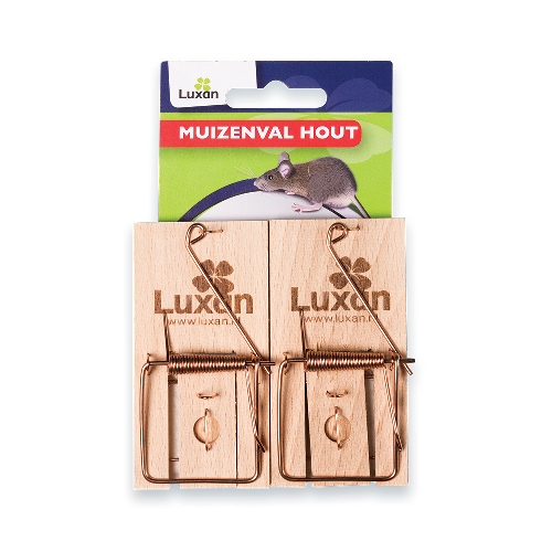 Luxan Muizenval Hout 2 st