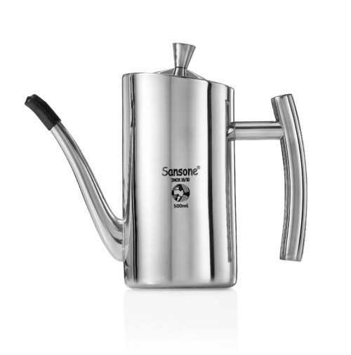 Olijfolie schenkkan 500 ml RVS