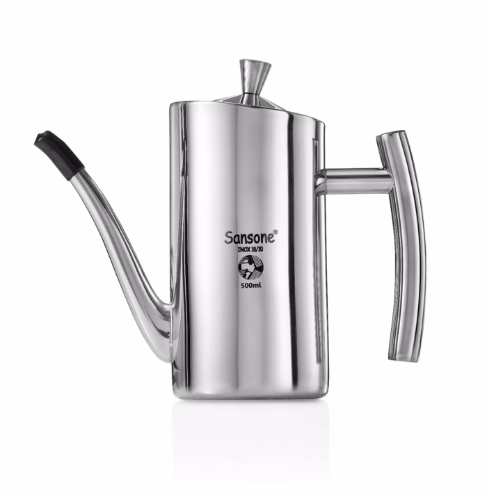 Olijfolie schenkkan 500 ml RVS
