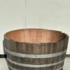 Half eikenhouten wijnvat 200 liter old look